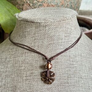 Grunge Bone Bead Choker